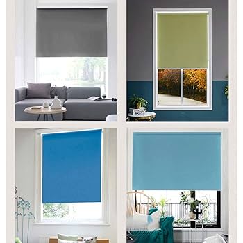 オーダーメイド　オレンジ　手動ロールスクリーン 壁面取り付け オーダーメイド オレンジ 手動ロールスクリーン 壁面取り付け